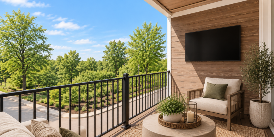 The Kitson covered deck, virtually staged