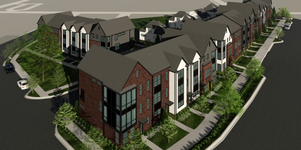 The Kitson aerial rendering